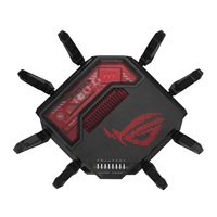 ASUS Herní Router ROG Rapture GT-BE19000, 3-pásmový WiFi7 Router, 2x WAN, 4x LAN, AiMesh