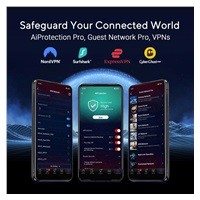 ASUS Herní Router ROG Rapture GT-BE19000, 3-pásmový WiFi7 Router, 2x WAN, 4x LAN, AiMesh