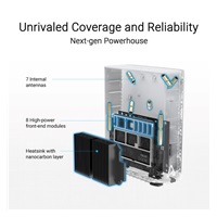 ASUS ZenWifi BT8 1-pack, WiFi7 Extendable Router, AiMesh, 1x WAN, 3x LAN, 1x 3.0