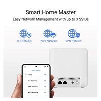 ASUS ZenWifi BD4 1-pack, WiFi7 Extendable Router, AiMesh, 2x WAN/LAN