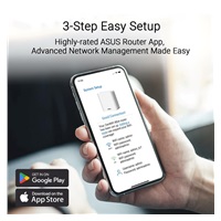 ASUS ZenWifi BD4 1-pack, WiFi7 Extendable Router, AiMesh, 2x WAN/LAN