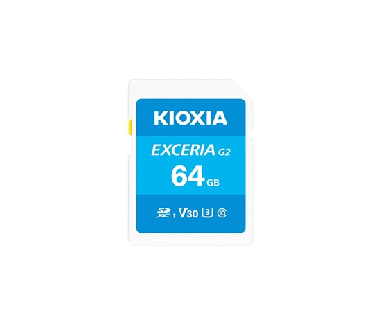 KIOXIA SD Karta Exceria 64GB N203, UHS-I, U3, V30, Class 10
