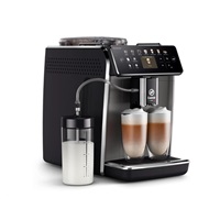Saeco GranAroma SM6582/10 automatický kávovar, 1500 W, vestavěný mlýnek, 15 barů, dotykový displej, 6 profilů