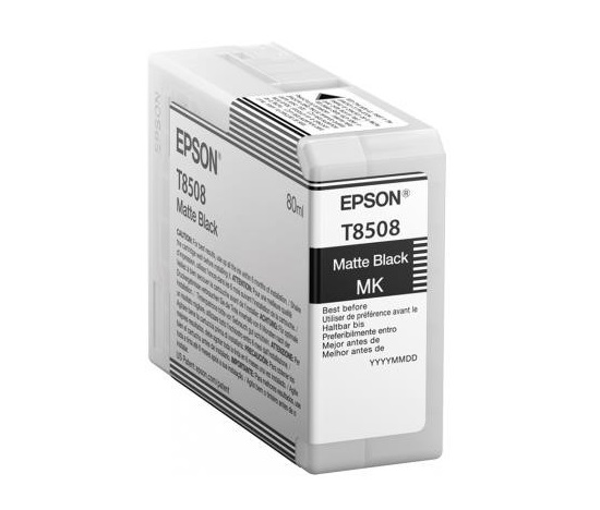 Čierny atrament EPSON ULTRACHROME HD "Scythe" - matná čierna - T850800 (80 ml)