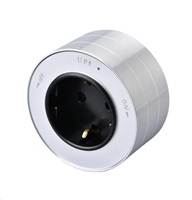 Viking zásuvkový modul A40, zásuvka 230 V, stříbrná