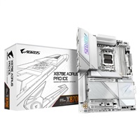 GIGABYTE MB Sc AM5 X870E AORUS PRO ICE, AMD X870, 4xDDR5, 2xHDMI, 2xUSB4, WiFi