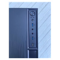 EUROCASE skříň MC MF-320B, Micro Tower, 1xUSB-C, 2xUSB 3.0, 2x audio, bez zdroje