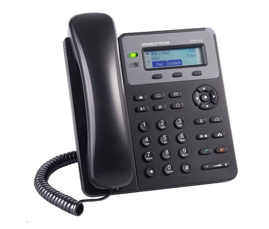 BAZAR - Grandstream GXP1610 [VoIP telefon - 1x SIP účet, HD audio, 3 program.tlačítka, switch 2xLAN, - POŠKOZENÝ OBAL