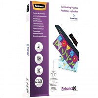 BAZAR - Laminovací fólie Fellowes A3 80 mic ImageLast, balení 100 ks - Poškozený obal