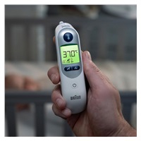 Braun IRT6525 ThermoScan 7+ teploměr, ušní, infračervený, noční režim, technologie Age Precision