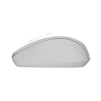 TRUST Myš YVI+, Bezdrátová, Eco, bílá - bluetooth + wifi