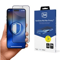 3mk tvrzené sklo HardGlass Matt Max Privacy pro Apple iPhone 15 Pro