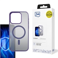 3mk ochranný kryt Frosty MagCase Purple pro Apple iPhone 16 Pro Max