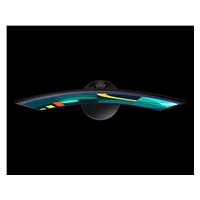 SAMSUNG MT LED LCD 27" S36GD - VA, prohnutý, 1920c1080, 100Hz