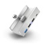 CONNECT IT USB Hub DeskHub, 1xUSB-C, 1xUSB 3.2, 2xUSB 2.0, stříbrná