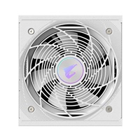 GIGABYTE zdroj AE1000PM PG5, 1000W, 80+ Platinum, 120mm fan, bílá
