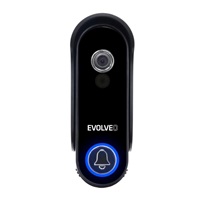 EVOLVEO DoorPhone W7, Sada domácího bezdrátového videotelefonu s WiFi černý monitor