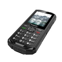 EVOLVEO StrongPhone X5, vodotěsný odolný Dual SIM telefon, černo-šedá