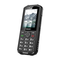 EVOLVEO StrongPhone X5, vodotěsný odolný Dual SIM telefon, černo-šedá