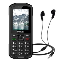 EVOLVEO StrongPhone X5, vodotěsný odolný Dual SIM telefon, černo-šedá