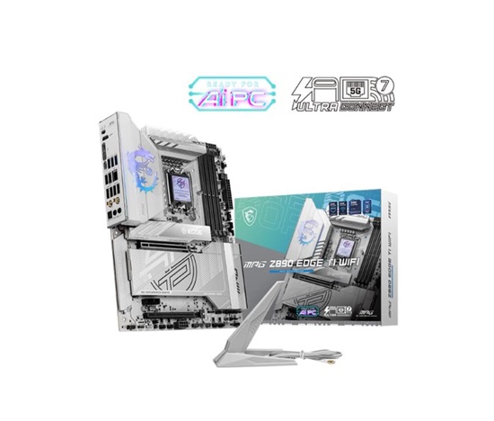 MSI MB Sc LGA1851 MPG Z890 EDGE TI WIFI, Intel Z890, 4xDDR5, 1xHDMI, 2xUSB4, WI-FI