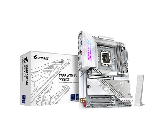 GIGABYTE MB Sc LGA1851 Z890 AORUS PRO ICE, Intel Z890, 4xDDR5, 1xHDMI, 2xThunderbolt, WiFi