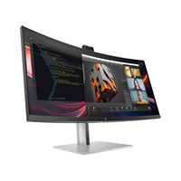 HP 734pm 34 Curved 3440 x1440, IPS,2000:1, 400nits,5ms,HDMI 2.0,DP 1.4,USB3-C,5xUSB-A,4x3W spkr,Cam,RJ-45,TB4-100W,5/5/5