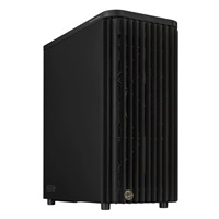 ASUS case PROART PA401 WOOD METAL, Mid Tower, ATX, 1xUSB-C Gen2x2, 2xUSB 3.0, 2x 160mm Fan, 1x 120mm Fan, černá