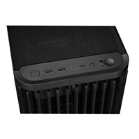 ASUS case PROART PA401 WOOD TG, Mid Tower, ATX, 1xUSB-C Gen2x2, 2xUSB 3.0, 2x 160mm Fan, 1x 120mm Fan, černá