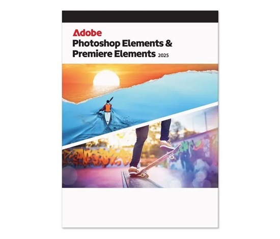 Adobe Photoshop & Adobe Premiere Elements 2025 MP CZ FULL BOX 3Y 1 User
