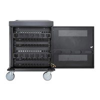 MANHATTAN nabíjecí vozík na notebooky - 32 míst, 32 portů, Až 15,6" - EU Zásuvka