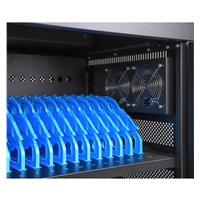 MANHATTAN nabíjecí vozík na notebooky - 32 míst, 32 portů, Až 15,6" - EU Zásuvka