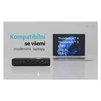 i-tec Universal 6x 4K Display Docking Station, Power Delivery 140W
