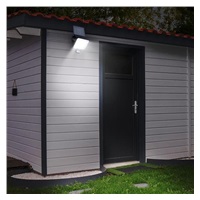 Solight LED solární osvětlení se senzorem, 11W, 1200lm, 3 CCT, Li-Ion, černá