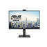 ASUS LCD 23.8" BE249QFK Video Conferencing Monitor, FHD, IPS, 100Hz, Frameless, FHD Webcam, Mic Array, Stereo Speakers