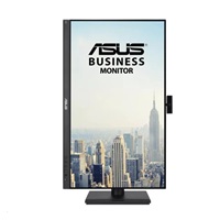 ASUS LCD 23.8" BE249QFK Video Conferencing Monitor, FHD, IPS, 100Hz, Frameless, FHD Webcam, Mic Array, Stereo Speakers