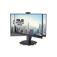ASUS LCD 23.8" BE249QFK Video Conferencing Monitor, FHD, IPS, 100Hz, Frameless, FHD Webcam, Mic Array, Stereo Speakers