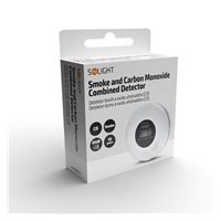 Solight detektor kouře a oxidu uhelnatého, LCD displej, 2x AA baterie