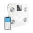 TrueLife FitShape S6 BT - Bioelektrická impedanční bluetooth váha - bílá