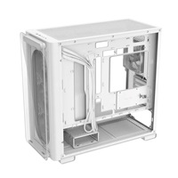 ASUS case A23 PLUS TG ARGB, Mini Tower, průhledná bočnice, 4x120mm ARGB Fan, bílá
