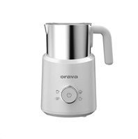 Orava elektrický zpěňovač mléka, 500 W, 4 volitelné programy, 350 ml, bílá