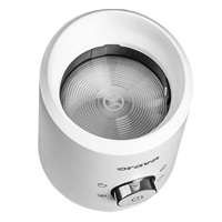 Orava elektrický zpěňovač mléka, 500 W, 4 volitelné programy, 350 ml, bílá