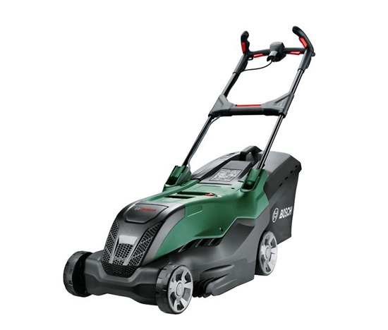 Bosch AdvancedRotak 44-750 sekačka na trávu, 1800 W, šířka střihu 44 cm, objem sběrného koše 50 l, ErgoSlide-System
