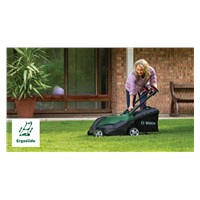 Bosch AdvancedRotak 44-750 sekačka na trávu, 1800 W, šířka střihu 44 cm, objem sběrného koše 50 l, ErgoSlide-System