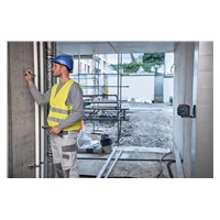 Bosch GLL 2-15 G čárový laser, pracovní dosah až 15 m, přesnost +/-0,3 mm/m, 4× baterie 1,5 V LR6 (AA)