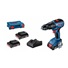 Bosch GSB 18V-50 + 3× GBA 2,0Ah + GAL 18V-20 v L-Case profesionální sada