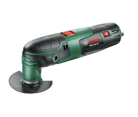 Bosch PMF 220 CE multifunkční nářadí, 220 W, oscilační úhel, klíč na šrouby s vnitřním šestihranem