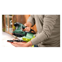 Bosch PSM 200 AES multibruska, 200 W, 6000 – 26.000 kmitů/min, pravoúhlá brusná plocha 164 cm2