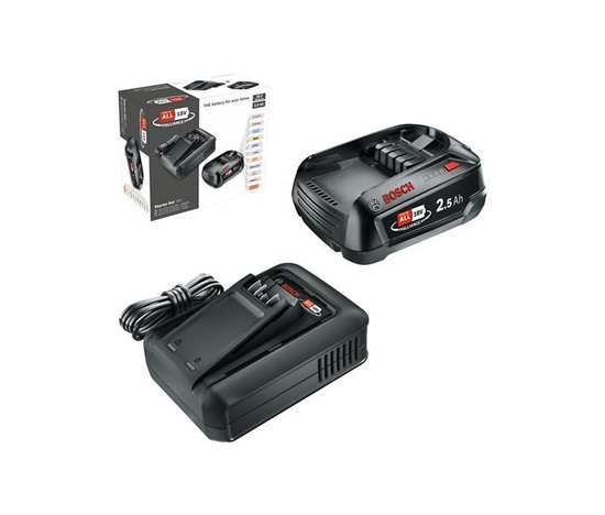 Bosch startovací sada 18 V (1× 2,5 Ah + AL 18V-44)