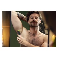 Philips OneBlade Pro 360 QP6542/15 zastřihovač, voděodolný, 3 nástavce, akumulátorový provoz